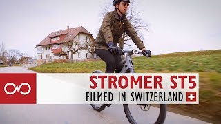 Review Stromer ST5  The New Swiss Super Ebike [upl. by Arimat]