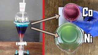 Separating Cobalt From Nickel Cobalt From Liion Batteries  Part 4 [upl. by Effie]