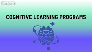 Cognitive Learning Programs [upl. by Anitsahs112]