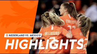 Highlights OranjeLeeuwinnen  Mexico 05042019 [upl. by Avrom]