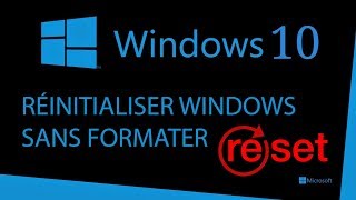 RÉINSTALLER WINDOWS SANS FORMATER [upl. by Fosdick]