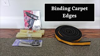 How to Bind Carpet Edges with Instabind  Simple Quick and Easy [upl. by Ephrem744]