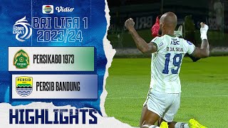 Match Highlights PERSIB 2  1 Persebaya  Pekan 13 Liga 1 2022 [upl. by Lantha]