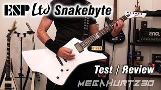 ESP LTD Snakebyte  TestReview [upl. by Ordnaxela788]