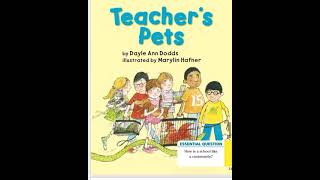 Teacher’s Pets Lesson 5 Unit 1 Journeys 2nd grade [upl. by Nairadal28]