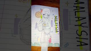 LAHTIMalaysia 🇲🇾⭐ ibKhaiSaja drawings fyppp bored freepalestine [upl. by Ax]