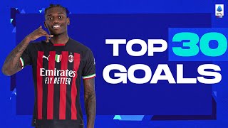 The best 30 goals of the season so far  Top Goals  Serie A 202223 [upl. by Joelle184]