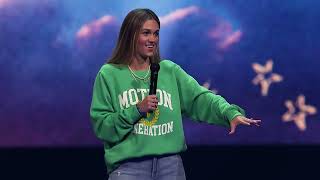 A Microphone Without Power  Sadie Robertson Huff  Motion Conference 2024 [upl. by Wilscam]