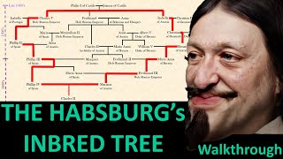 THE HABSBURG Their Inbred Family Tree was a Circle Explained with Real Life Faces [upl. by Atoiganap]