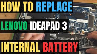 Lenovo Ideapad Gaming 3 laptop CMOS battery location [upl. by Eillom]