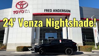 2024 Toyota Venza Nightshade Combines Sporty with Luxury [upl. by Eltsyrhc]