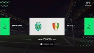 FC25 ▪ Sporting CP 🆚 CF Estrela Amadora ▪ Liga Portugal 202425 ⚽ PS5 [upl. by Abihsot]