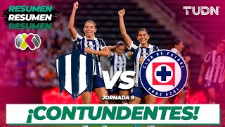 HIGHLIGHTS  Monterrey vs Cruz Azul  Liga Mx Femenil AP2024J2  TUDN [upl. by Ferwerda114]