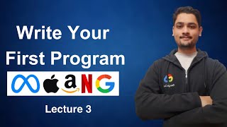 Write Your First Java Program  Google Coding Interview Tips  Lecture 3  Java  DSA Course [upl. by Joette]