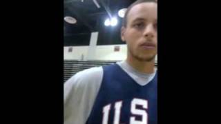 Stephen Curry on Jimmer Fredette [upl. by Hterag564]