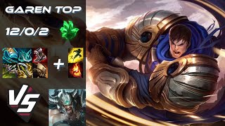 TOP Garen vs Tryndamere  NA Challenger Patch 1414 [upl. by Syla]