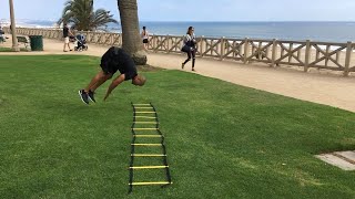 Mastering Aztec PushUps with Speed Ladder Integration [upl. by Iclek]