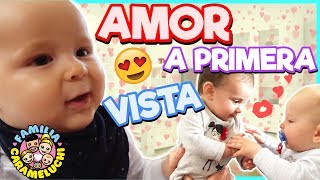 ❤️ Su PRIMER AMOR ❤️ WILLIAM REACCIONA así al VER a VERA 😍 Familia Carameluchi 👨‍👩‍👧‍👦 [upl. by Inoj]