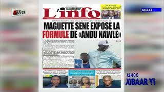 Revue de Presse du 05 Novembre 2024 présenté par Mamadou Mouhamed Ndiaye [upl. by Dougall]