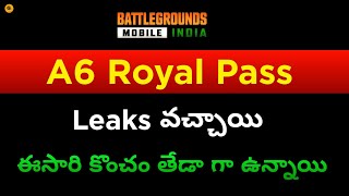 A6 Royal Pass Leaks 😱🔥 [upl. by Cornwell644]