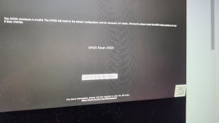 HP Omen 17cb1176ng  The CMOS Checksum is invalid  CMOS Reset 502  Reparatur Repair [upl. by Refannej]