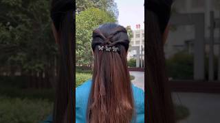 Beautiful Hair style longhair hairdesign hairfashionlook [upl. by Bobseine]