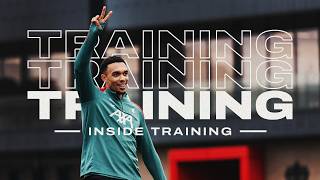 Inside Training Boss Goals from Salah Nunez amp more ahead of Premier League Matchday  Liverpool FC [upl. by Elohcan]