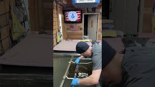 How to hydrographic water transfer printing custom diy teach howto learn shorts [upl. by Dav]