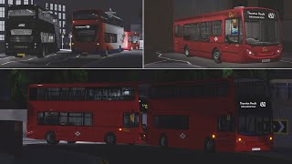 Roblox Croydon  Hogarth Crescent Bus Spotting  08072024  131 Sim Server [upl. by Ivette]