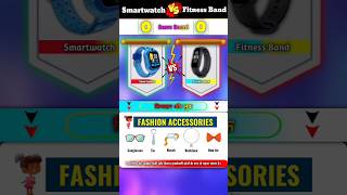 Smartwatch Vs Fitness Band ❓shorts vsshort smartwatch fitnessband ytshorts short viral [upl. by Orren107]