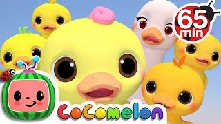 Five Little Ducks 3D  More Nursery Rhymes amp Kids Songs  CoComelon [upl. by Aihsema]