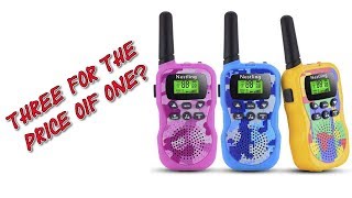 Nestling Walkie talkie HK588 3 Pack [upl. by Morey246]