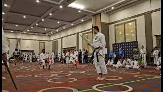 2024 IWKA Isshinryu Bo Shi Shi Kata [upl. by Htilil]