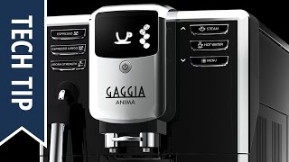 How To Setup and Startup Gaggia Anima Espresso Machines [upl. by Guimar]