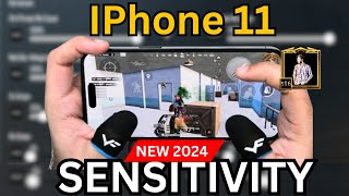 iPhone 11 Pubg Sensitivity 2024  Best Sensitivity for IPhone 11 🔥 [upl. by Johnston378]