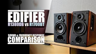 DSAUDIOreview  Edifier R1380DB vs Edifier R1700BT  soundDEMO [upl. by Annahsat]