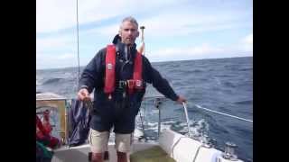 Sailing from Kilkieran to Galway Aug 2014 [upl. by Eelahs601]