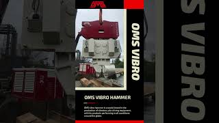 OMS Pile Driving Equiment  Vibro Hammer [upl. by Papotto]