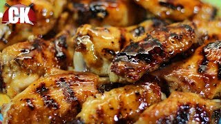 How To Make Teriyaki Chicken Wings [upl. by Ajidahk]