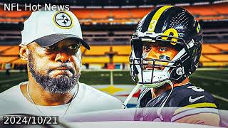 Steelers’ Mike Tomlin gives ‘lone ranger’ declaration on Russell WilsonJustin Fields decision [upl. by Abernon]