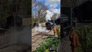 Barclay 040ST No1219 at the MidSuffolk Light Railway 23Mar2024 on their Volunteers Day [upl. by Matthaus869]