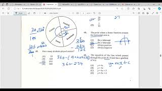 CXC MATH PAPER 1 2024 PART 3 [upl. by Drusie]