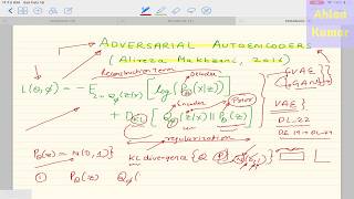 Deep Learning 38 1 Introduction to Adversarial AutoEncoders [upl. by Chemesh572]