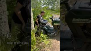 Quick thinking saves runaway mower [upl. by Nylzzaj476]