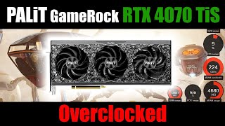 PALiT RTX 4070 Ti SUPER GameRock OmniBlack  Overclocked [upl. by Teria]