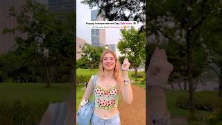 🇵🇰😍 Foreigners wishing PakistanZindabad on IndependenceDay 14august 😍 dildilpakistan korea [upl. by Ecneret]