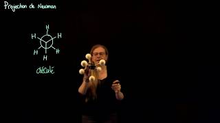 Chimie organique Projection de Newman [upl. by Geiger]