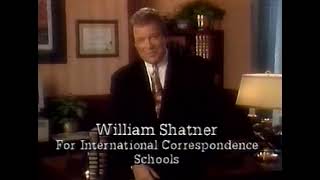 William Shatner International Correspondence Schools commercial [upl. by Masha]