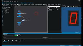 Flowcode Beginners Tutorial 6 seven segment [upl. by Emmet710]