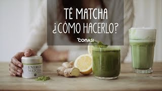 Té Matcha  ¿Cómo prepararlo [upl. by Antonietta]